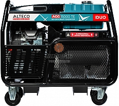 Бензиновый генератор Alteco AGG 15000 TE DUO ракурс 4