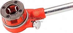 Использование клуппа ручного трубного резьбонарезного Ridgid 11-R BSPT RH/LH Alloy 3/8"-2"