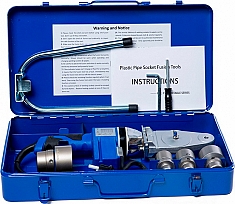 Комплектация паяльника для полипропиленовых труб Rotorica Rocket Welder 40 Blue серия Top Комплектация паяльника для полипропиленовых труб Rotorica Rocket Welder 40 Blue серия Top