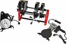 Механический стыковой сварочный аппарат для пэ труб Gas Fusion Red-160V4 Механический стыковой сварочный аппарат для пэ труб Gas Fusion Red-160V4