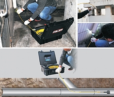 Применение проталкиваемой системы телеинспекции труб Rotorica 3199F-MC-20 Применение проталкиваемой системы телеинспекции труб Rotorica 3199F-MC-20