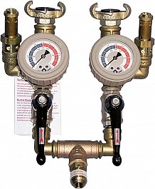 Регулятор с 2 патрубками системы для испытаний на герметичность трубопроводов Vetter RDK 8/15 Регулятор с 2 патрубками системы для испытаний на герметичность трубопроводов Vetter RDK 8/15