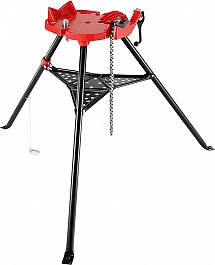 Универсальный складной трубный верстак-тренога с цепными тисками Remmers Tristand 1/8-6 Универсальный складной трубный верстак-тренога с цепными тисками Remmers Tristand 1/8-6